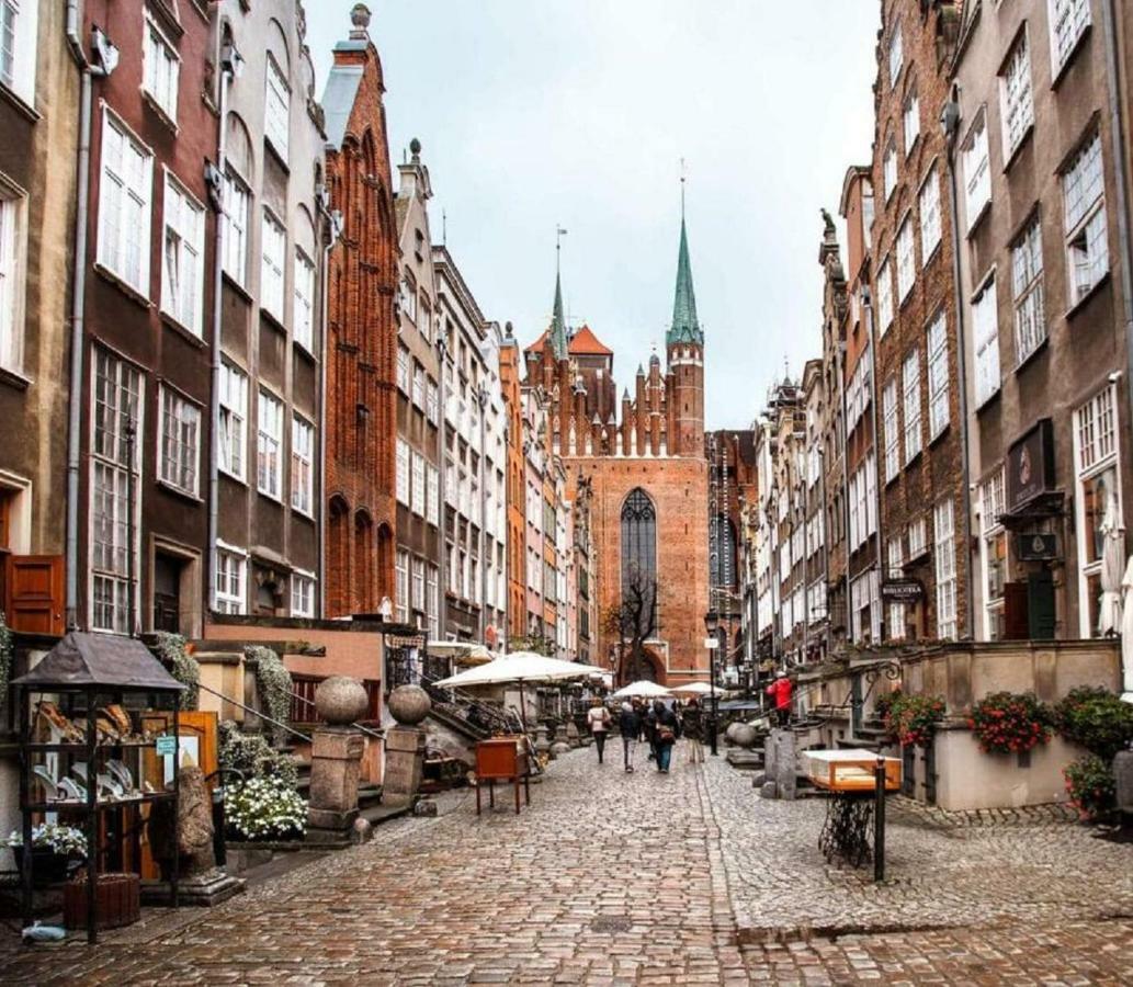 3-Rooms Apartment With Balcony By The Oldtown Gdansk Ngoại thất bức ảnh
